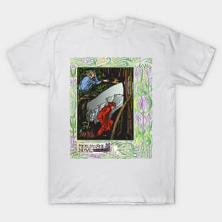 Merlin and Nimue by Beardsley T-Shirt